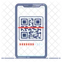 Qr Code Quick Response Code Matrix Barcode Icon