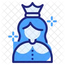 Queen Princess Woman Icon