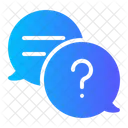 Question Mark Conversation Communications Icon