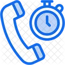 Quick Response Time And Date Response Icon