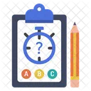 Quiz Test Checklist Icon