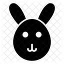 Rabbit Zoo Rabbit Face Icon