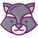 Raccoon Ecology Nature Icon