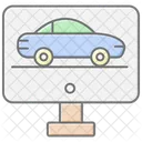 Racing Lineal Color Icon Symbol