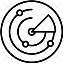 Radar Satellite Space Icône