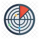 Radar Sonar Direction Finding Icon