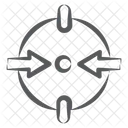 Radar Sonar Direction Finding Icon