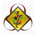 Radiation Nuclear Radioactive Icon