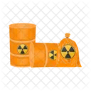 Radiation Waste Danger Icon