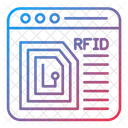 Identification Frequency Rfid Icon