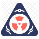 Radioactive Danger Radioactivity Icon