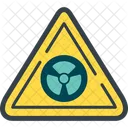 Radioactive Sign Sign Danger Icon