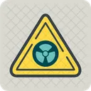 Radioactive Sign Sign Danger Icon