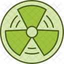 Radiactivo Nuclear Radiacion Icono