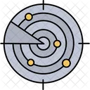 Radiolocation Cosmic Radar Direction Finding Icon