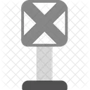 Railroad Crossing Sign Train Icon