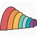 Rain Bow Stacking Icon