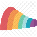 Rain Bow Stacking Icon