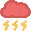 Raining Weather Cloud Icon