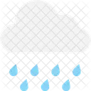 Raining Cloud Weather Icon