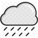 Raining Cloud Weather Icon