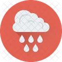 Raining Cloud Weather Icon