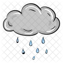 Raining Rainfall Rainstorm Icon