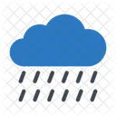 Raining Cloud Weather Icon