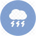 Raining Weather Cloud Icon