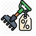 Rake Gardening Tool Icon