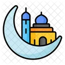 Ramadan Moon Crescent Icon