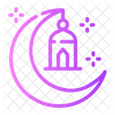 Ramadan Moon Lantern Icon