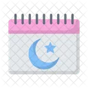 Ramdan Calendar Religion Calendar Icon