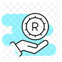 Rand Money Currency Icon