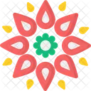 Rangoli Diwali Decoration Icon