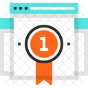 Ranking Reputation Badge Icon