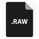 Raw File Format Icon