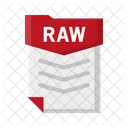 File Raw Document Icon