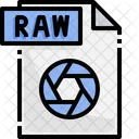 Raw File Raw File Format Icon