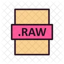 Raw File Raw File Format Icon