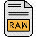 Raw File Raw Document 아이콘