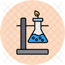 Reacao Quimica Analise Experimento Ícone