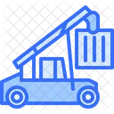 Reach Stacker Lift Container Icon