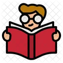 Reading Study Book Icon