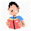 Reading book  Icon