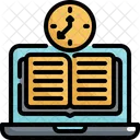 Time Online Learning Icon