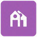 Estate House Building Icon