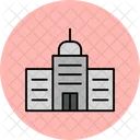 Real Estate Apartment Building Icon