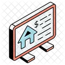 Real Estate Website  Icon