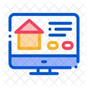 Web Site Search Icon